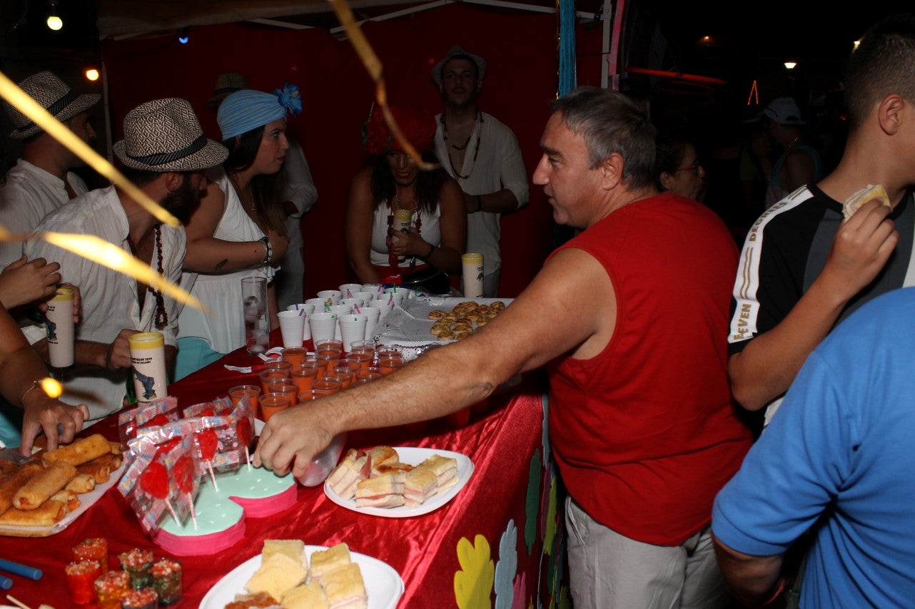 Algunas imágenes de la fiesta de 'Los Bartolos' celebrada en la plaza de la Constitución y sus alrededores (10-08-2019)