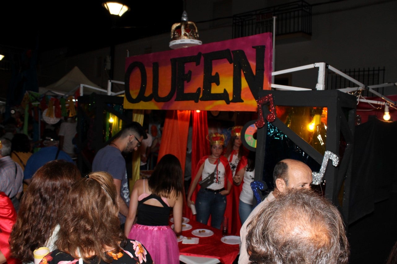 Algunas imágenes de la fiesta de 'Los Bartolos' celebrada en la plaza de la Constitución y sus alrededores (10-08-2019)