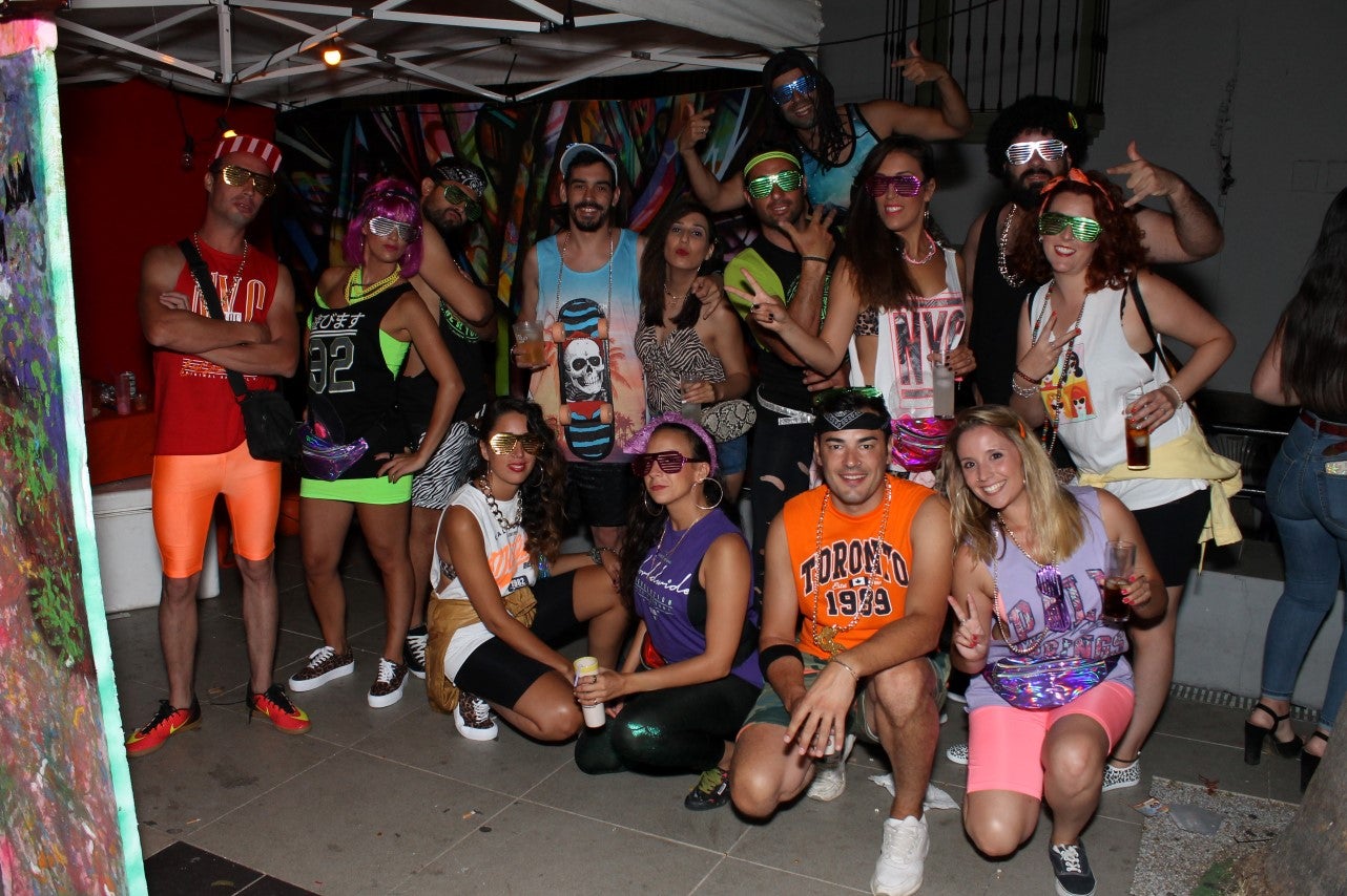 Algunas imágenes de la fiesta de 'Los Bartolos' celebrada en la plaza de la Constitución y sus alrededores (10-08-2019)