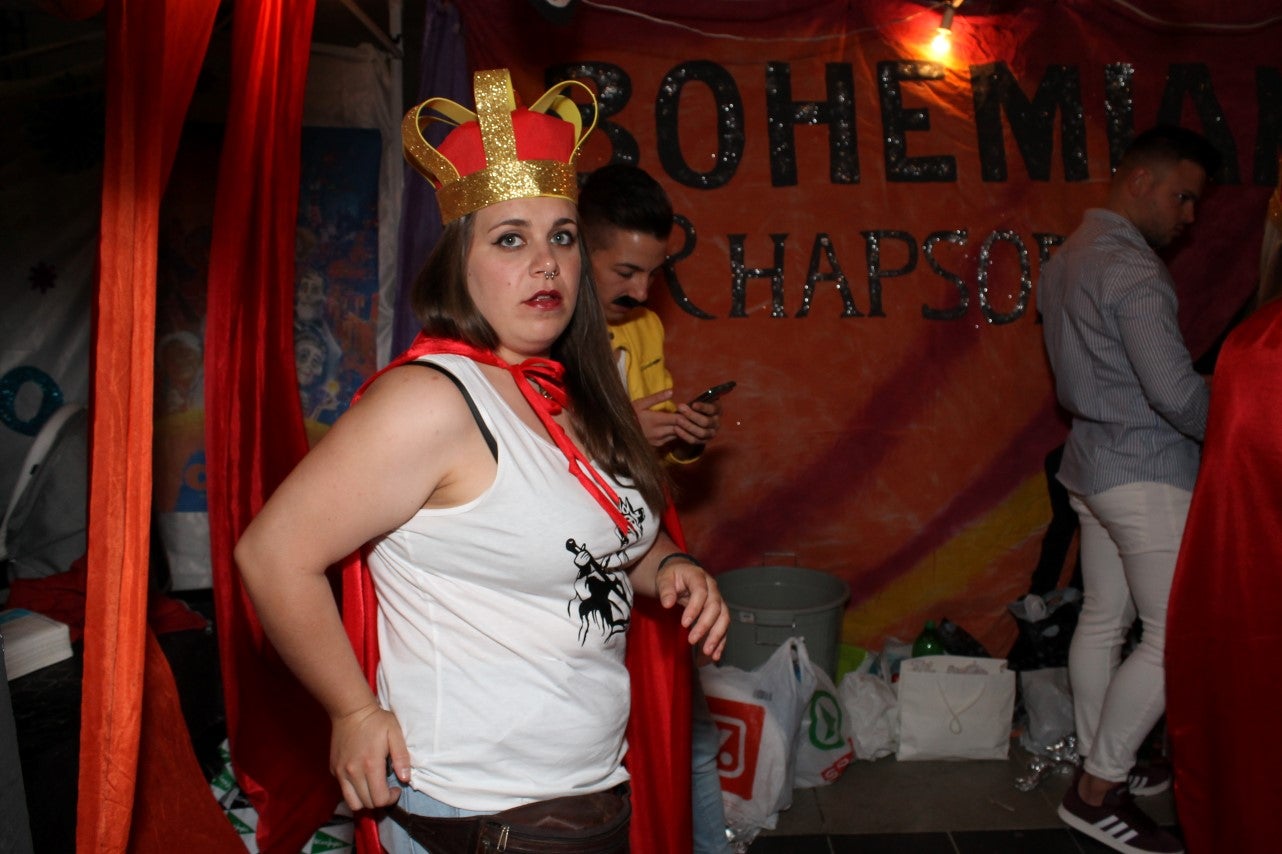 Algunas imágenes de la fiesta de 'Los Bartolos' celebrada en la plaza de la Constitución y sus alrededores (10-08-2019)