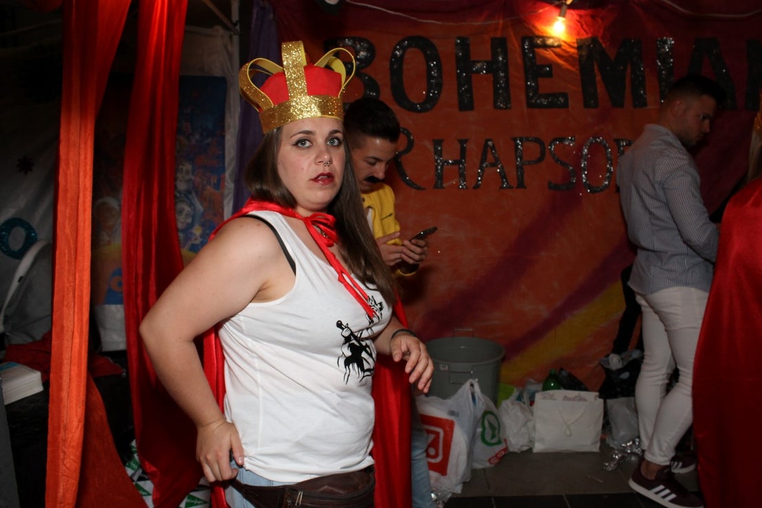 Algunas imágenes de la fiesta de 'Los Bartolos' celebrada en la plaza de la Constitución y sus alrededores (10-08-2019)