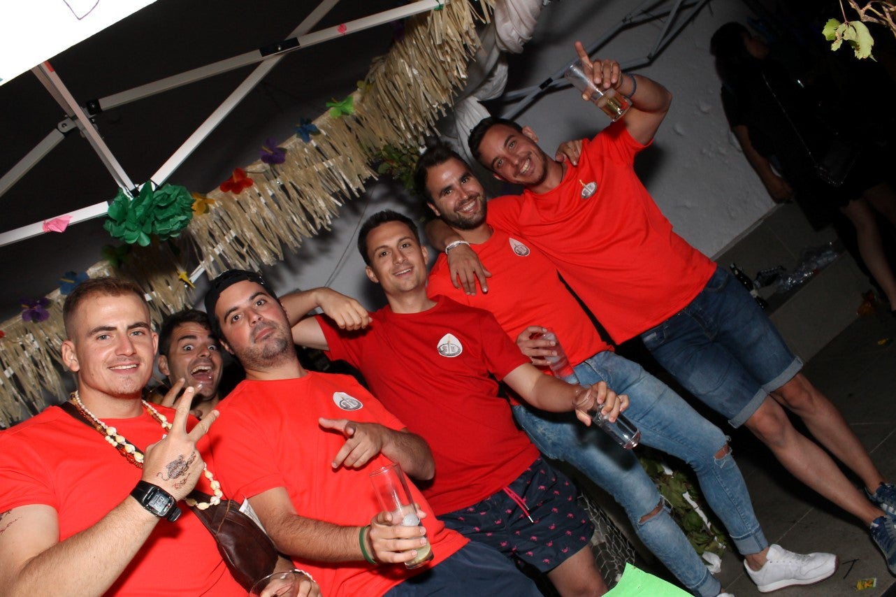 Algunas imágenes de la fiesta de 'Los Bartolos' celebrada en la plaza de la Constitución y sus alrededores (10-08-2019)