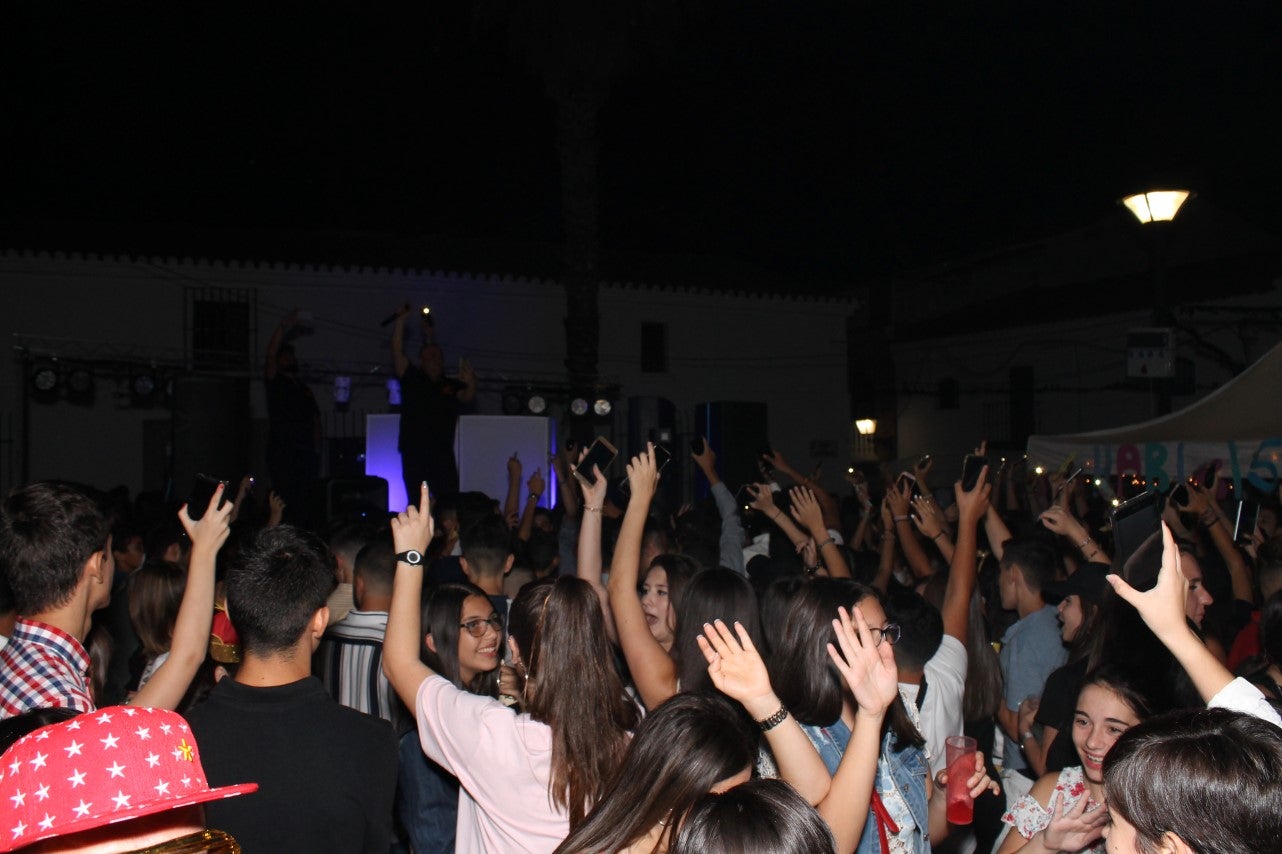 Algunas imágenes de la fiesta de 'Los Bartolos' celebrada en la plaza de la Constitución y sus alrededores (10-08-2019)