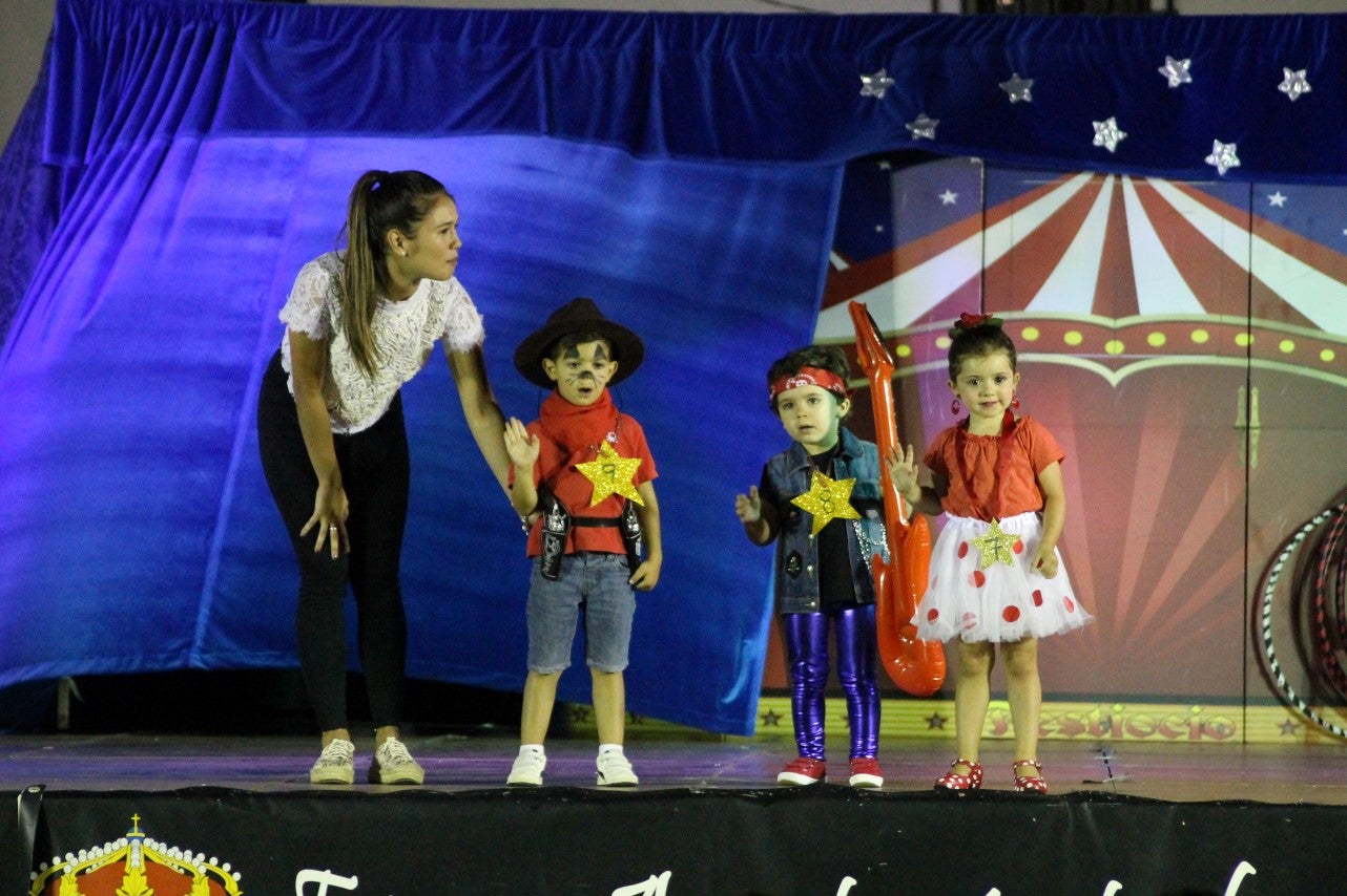 Imágenes del desfile infantil 2019 que tuvo lugar en la plaza de la Constitución (08-08-2019)