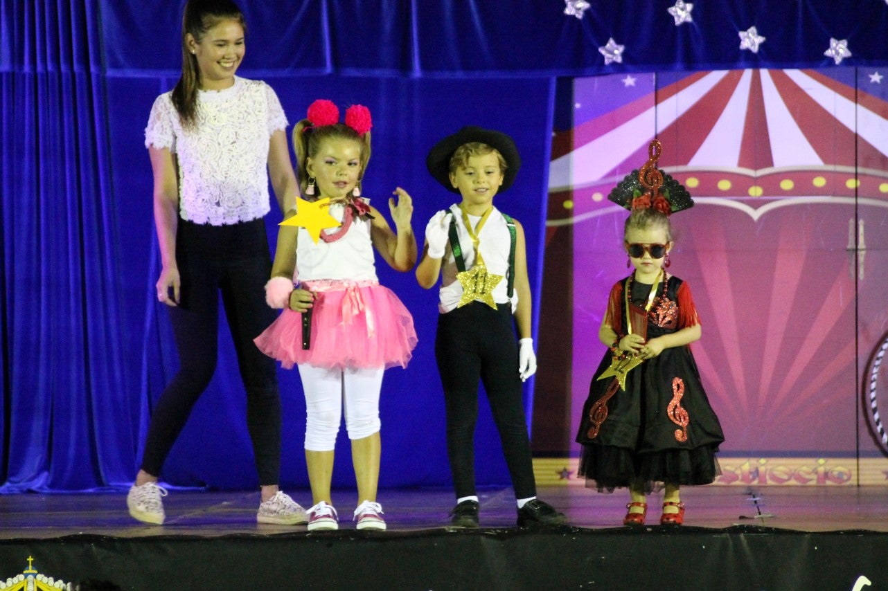 Imágenes del desfile infantil 2019 que tuvo lugar en la plaza de la Constitución (08-08-2019)
