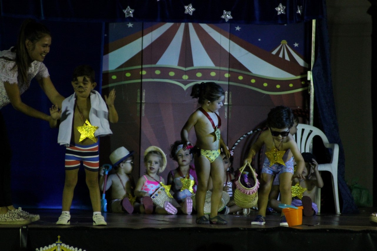 Imágenes del desfile infantil 2019 que tuvo lugar en la plaza de la Constitución (08-08-2019)