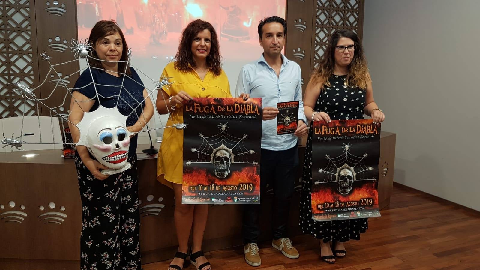 Presentación de 'La Diabla' en la Diputación de Badajoz