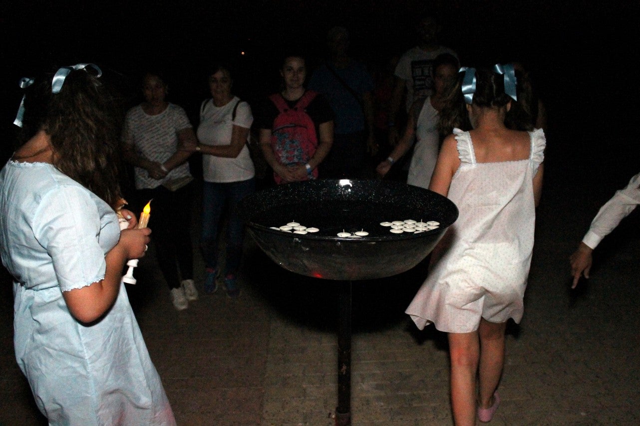 Algunas imágenes del pasaje del terror de la Ruta Nocturna 'La Diabla' (14-08-2019)