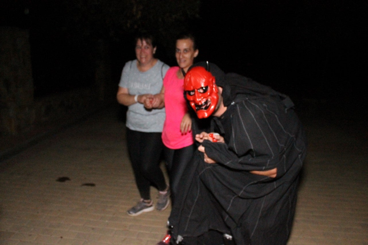 Algunas imágenes del pasaje del terror de la Ruta Nocturna 'La Diabla' (14-08-2019)