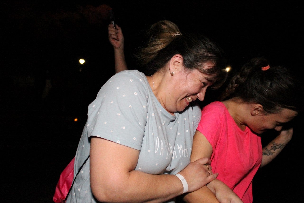Algunas imágenes del pasaje del terror de la Ruta Nocturna 'La Diabla' (14-08-2019)