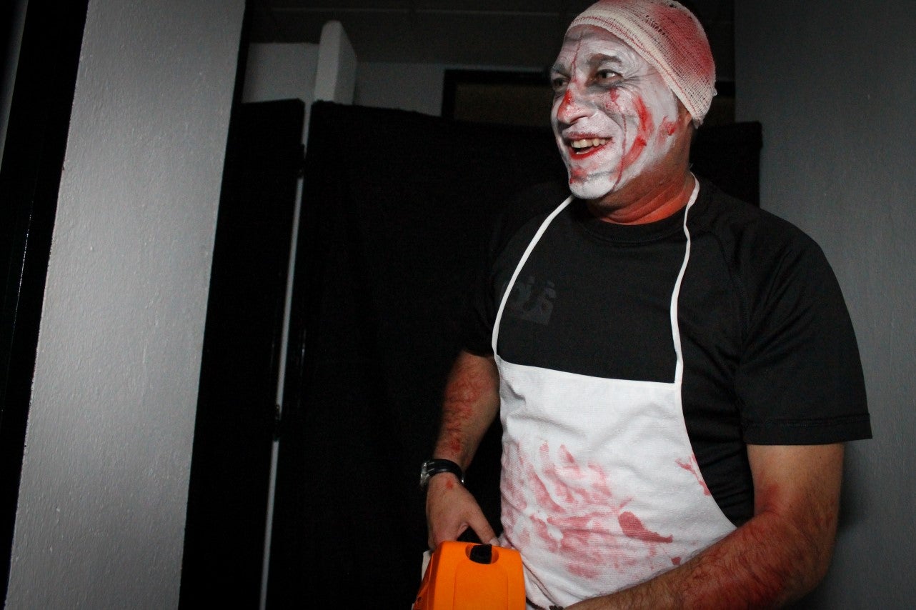 Algunas imágenes del pasaje del terror de la Ruta Nocturna 'La Diabla' (14-08-2019)