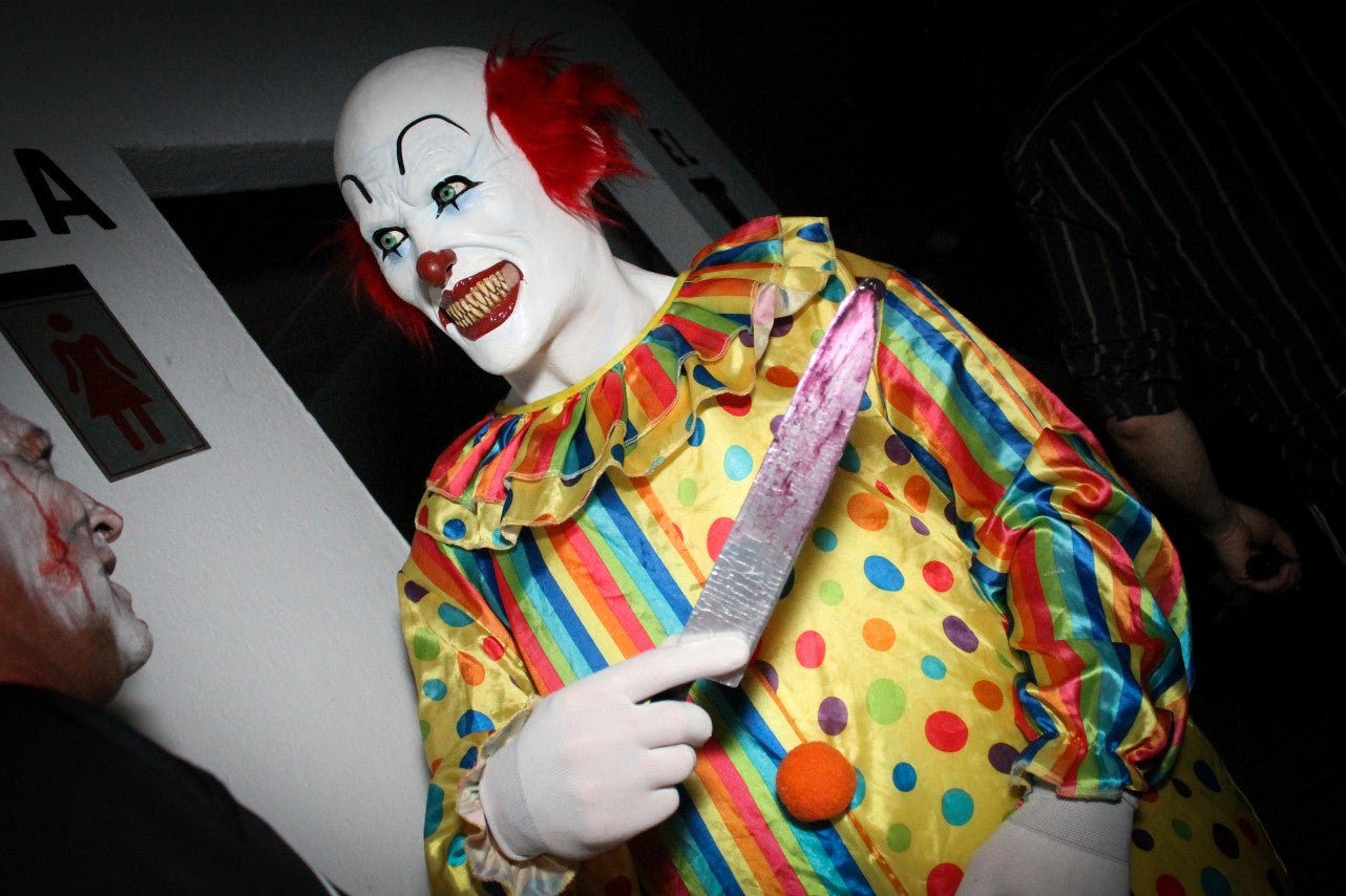 Algunas imágenes del pasaje del terror de la Ruta Nocturna 'La Diabla' (14-08-2019)