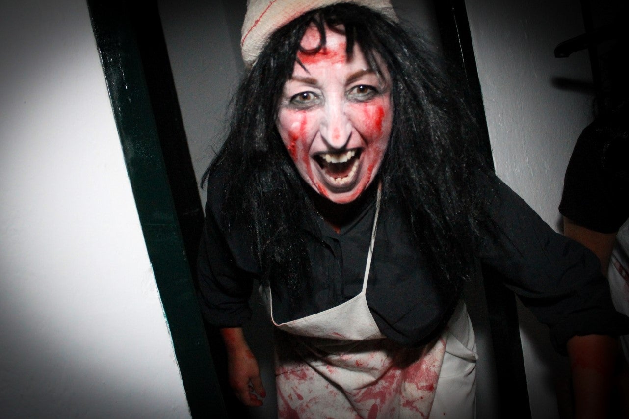 Algunas imágenes del pasaje del terror de la Ruta Nocturna 'La Diabla' (14-08-2019)