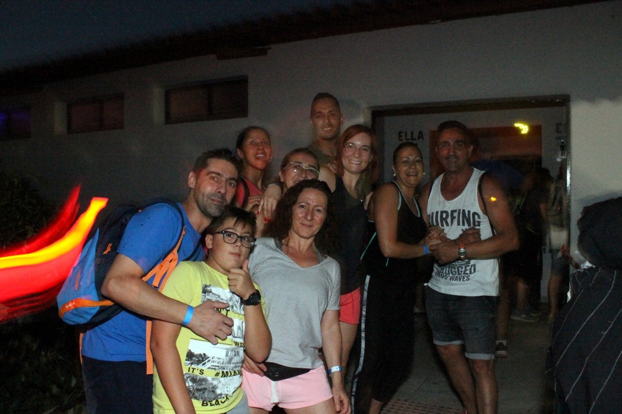 Algunas imágenes del pasaje del terror de la Ruta Nocturna 'La Diabla' (14-08-2019)