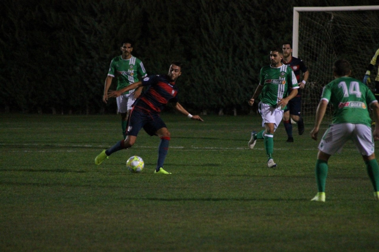 Imágenes de la semifinal de la Copa Federación que han jugado Racing Valverdeño y Arroyo en el Municipal de San Roque y que finalizó con 0-1 (18-08-2019)