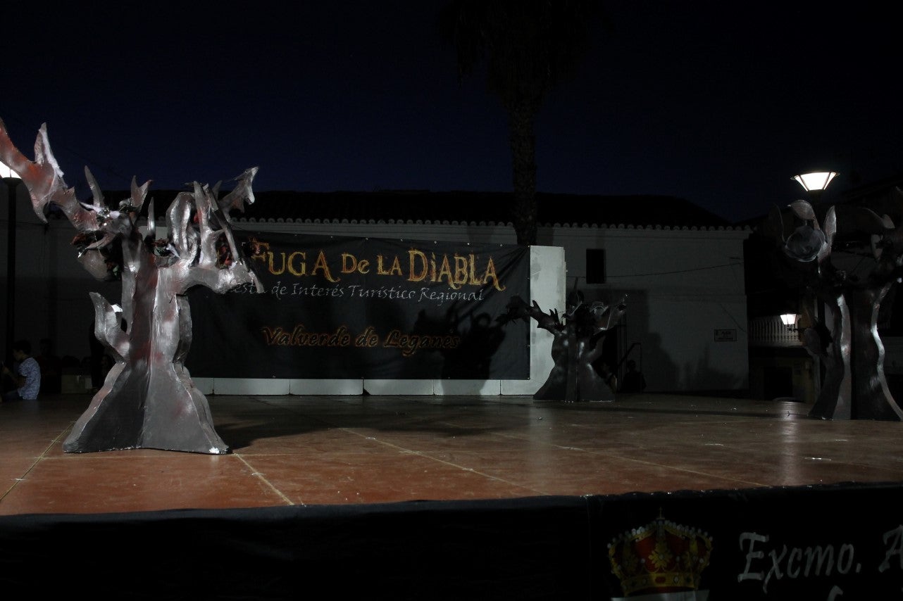Algunas imágenes de las actividades del viernes 16 de agosto en el espectáculo 'La Fuga de la Diabla' (16-08-2019)