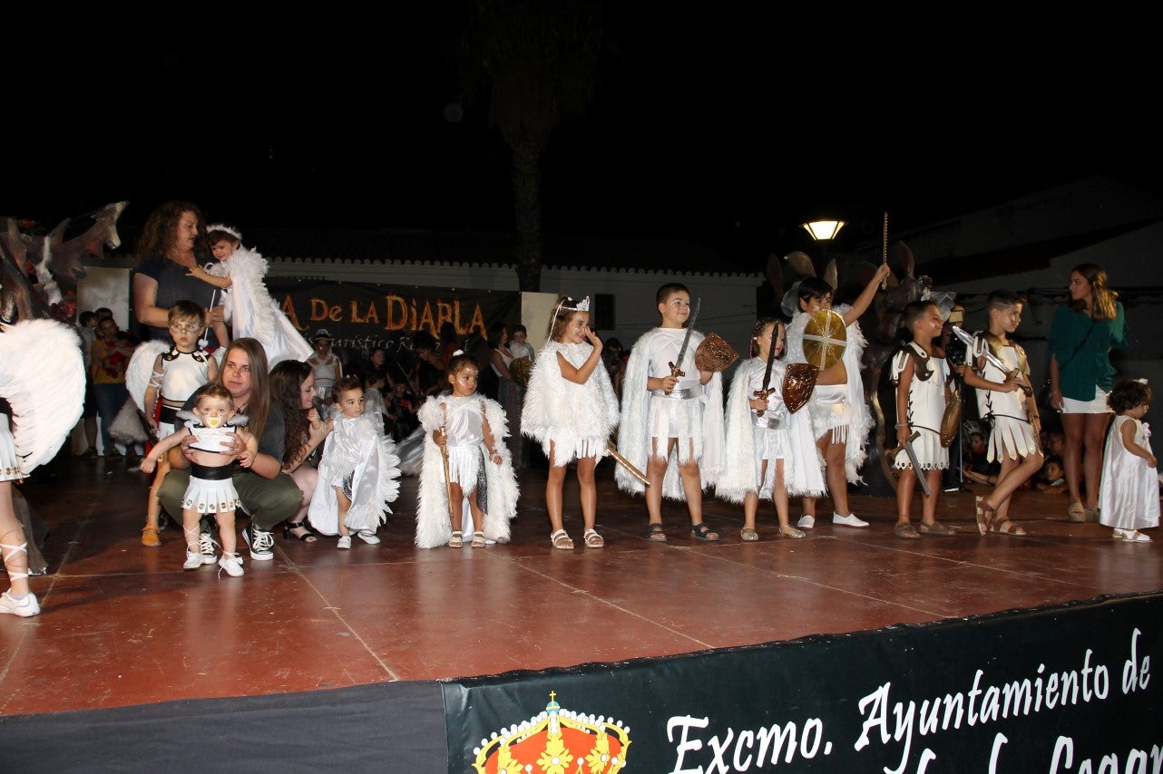 Algunas imágenes de las actividades del viernes 16 de agosto en el espectáculo 'La Fuga de la Diabla' (16-08-2019)