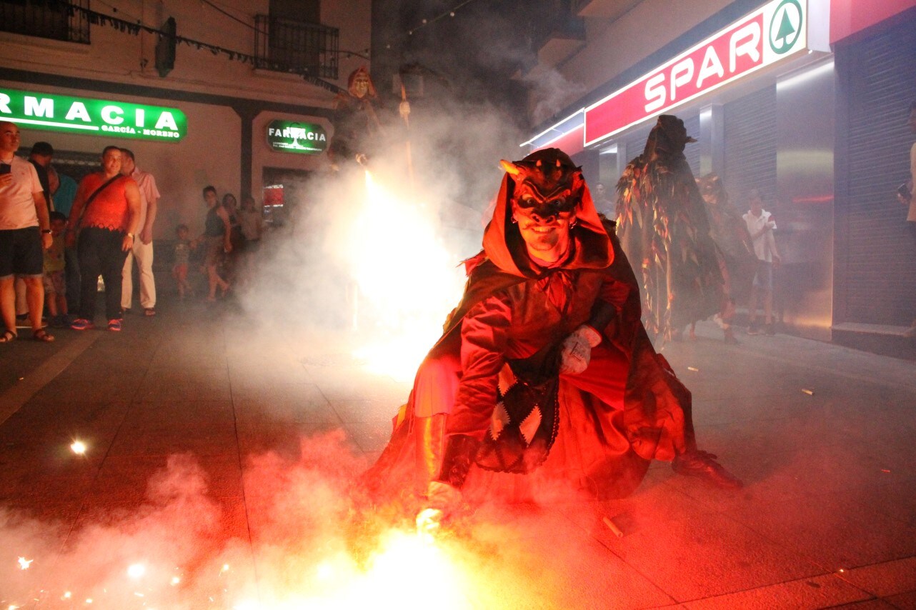 Algunas imágenes de las actividades del viernes 16 de agosto en el espectáculo 'La Fuga de la Diabla' (16-08-2019)