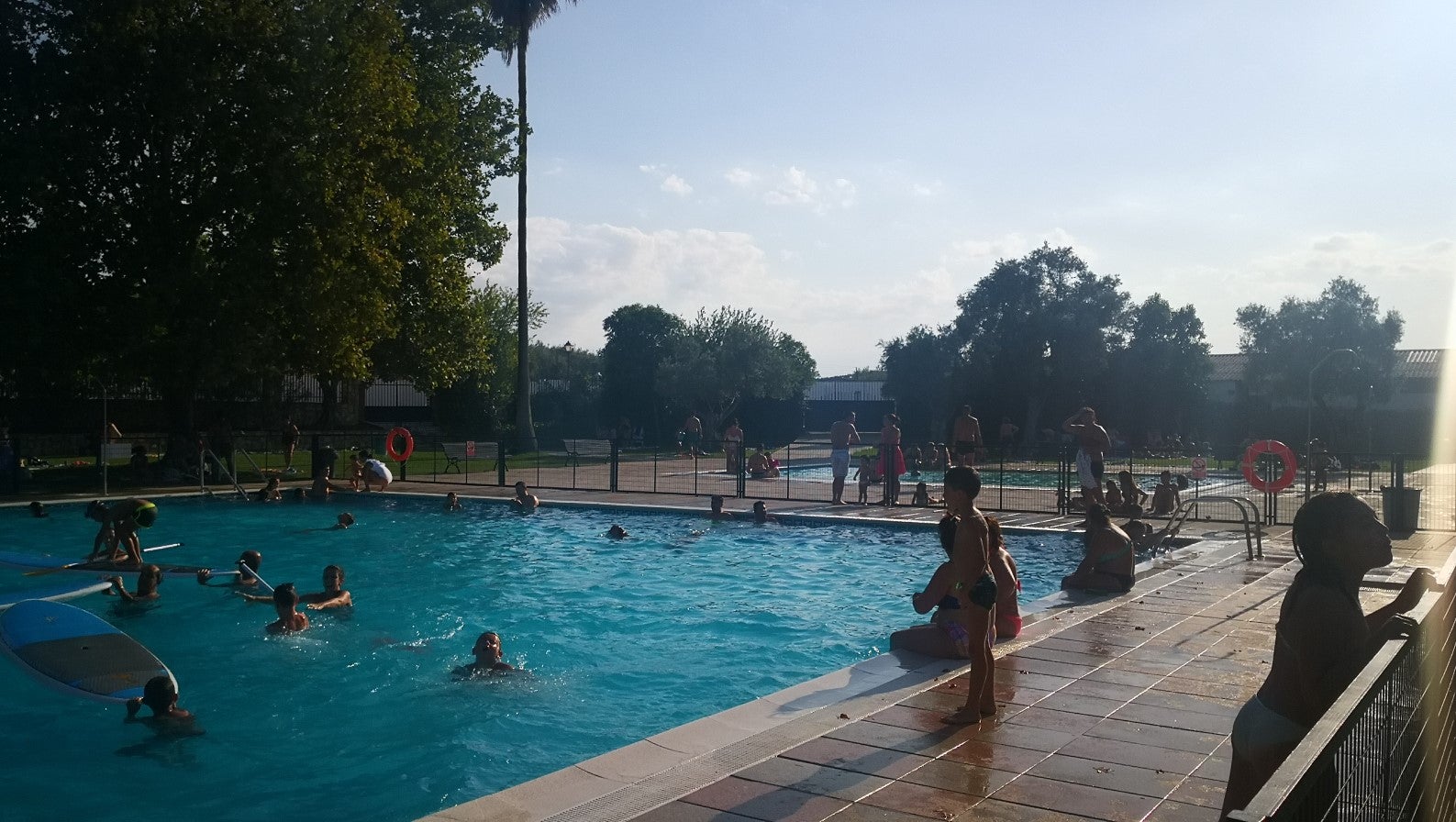 Algunas imágenes de la fiesta acuática que tuvo lugar en la piscina municipal con motivo de las ferias y fiestas (22-08-2019)