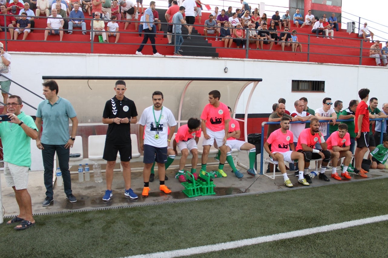 Algunas imágenes del encuentro de la segunda jornada de Tercera División disputado en el Emilio Macarro de Montijo y que terminó 2-1 (01-09-2019)