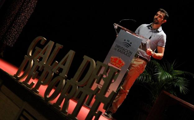 Imagen. Intervencción del alcalde de Valverde, Manuel Borrego