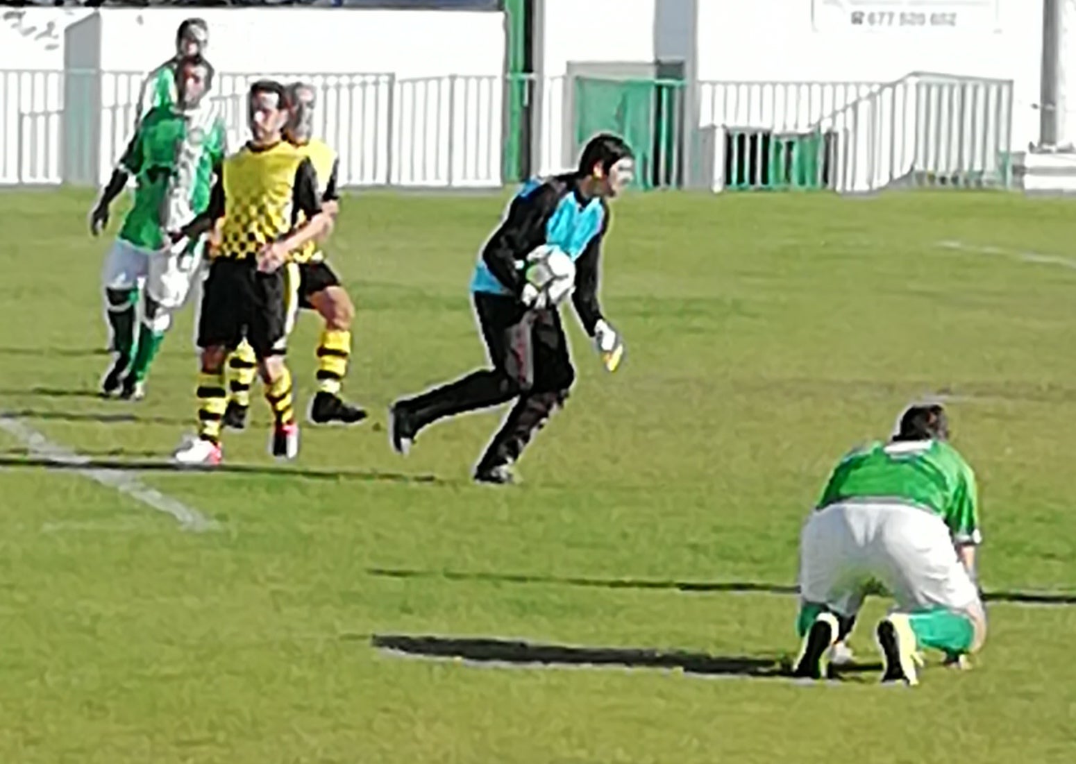 Buen partido del portero Vaca