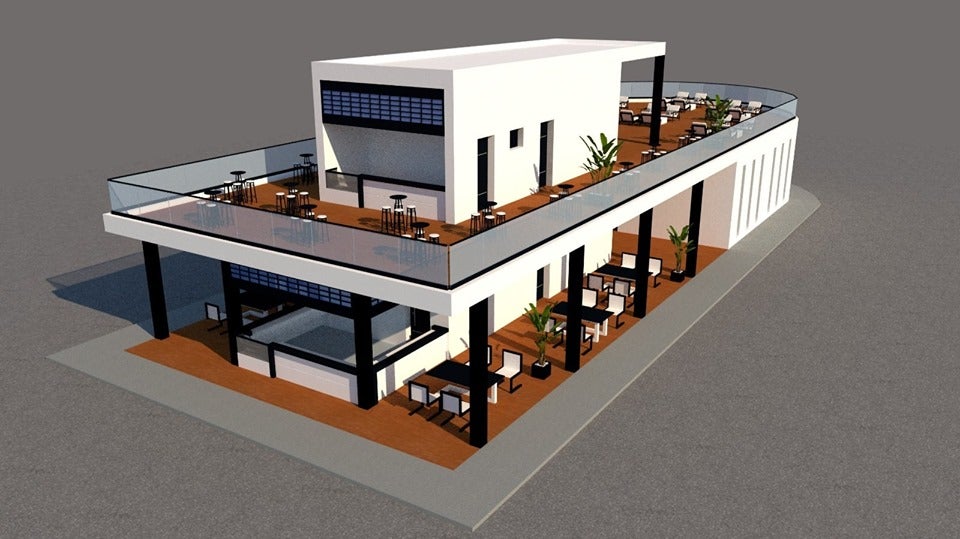 Próximo edificio comercial