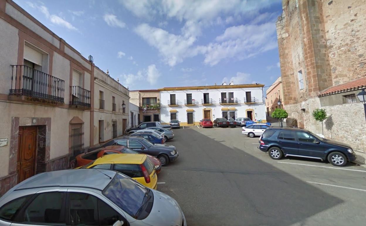 Plaza donde tuvo lugar el suceso