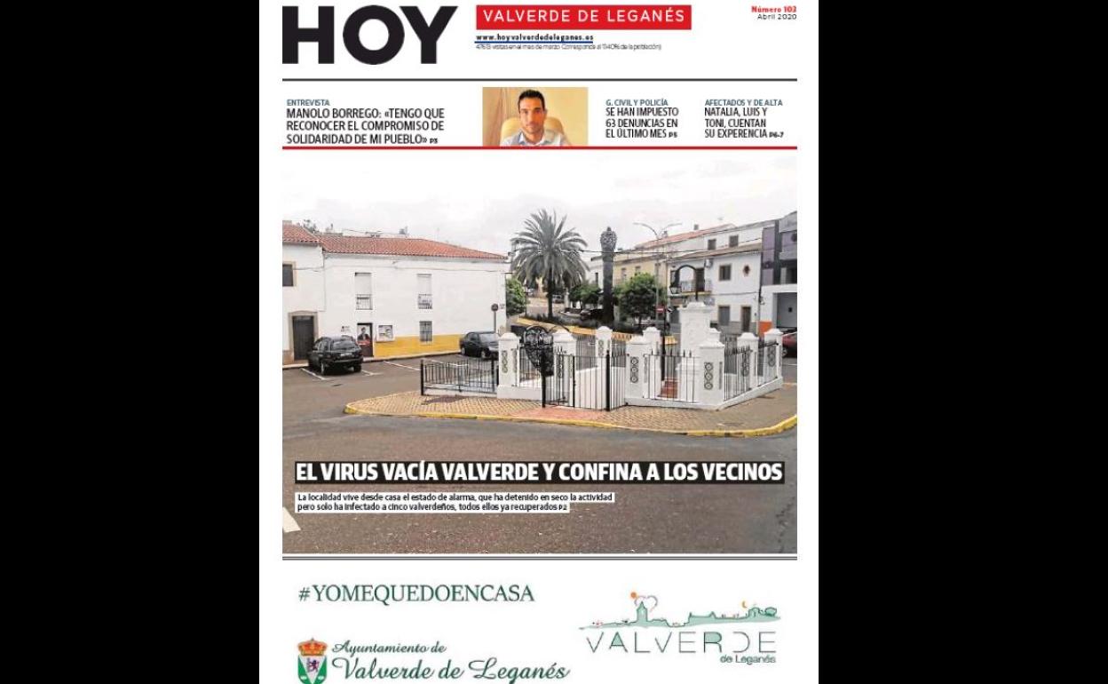 HOY se publica la edición número 103 de HOY Valverde de Leganés