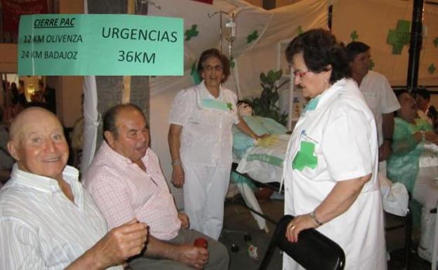 Caseta dedicada al cierre del PAC en el 2012