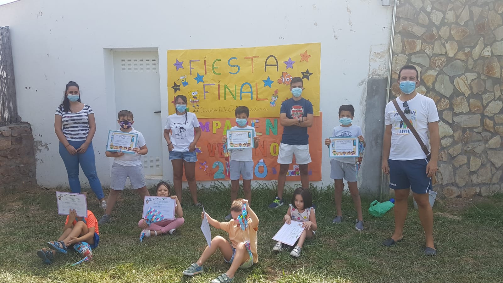 Fotos: Fiesta final del Campamento de Verano 2020