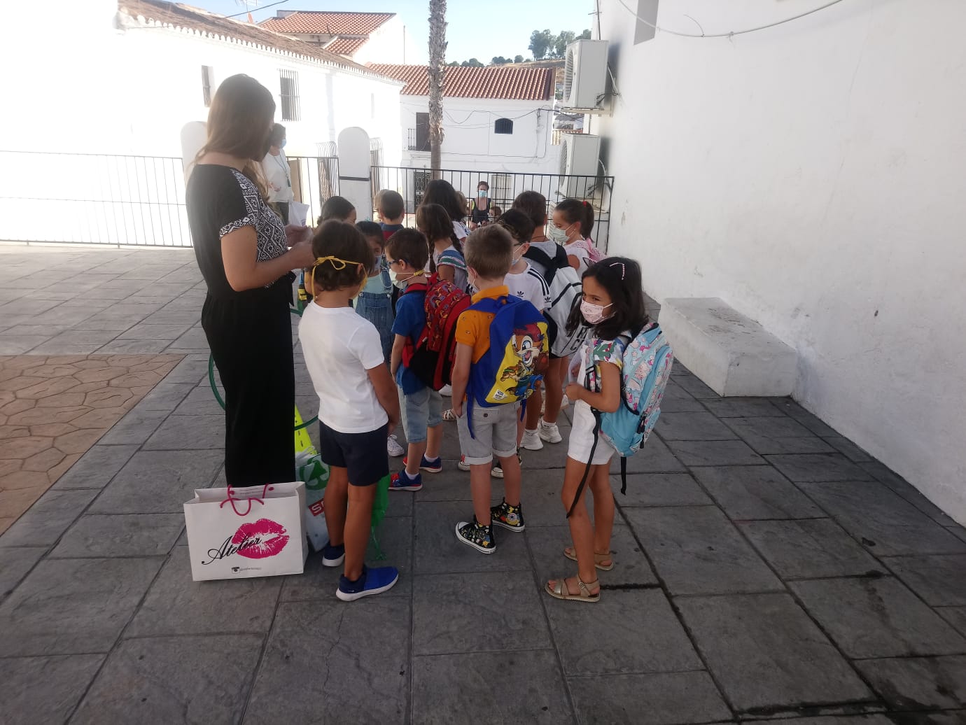 Fotos: Primer día en los centros educativos 2020