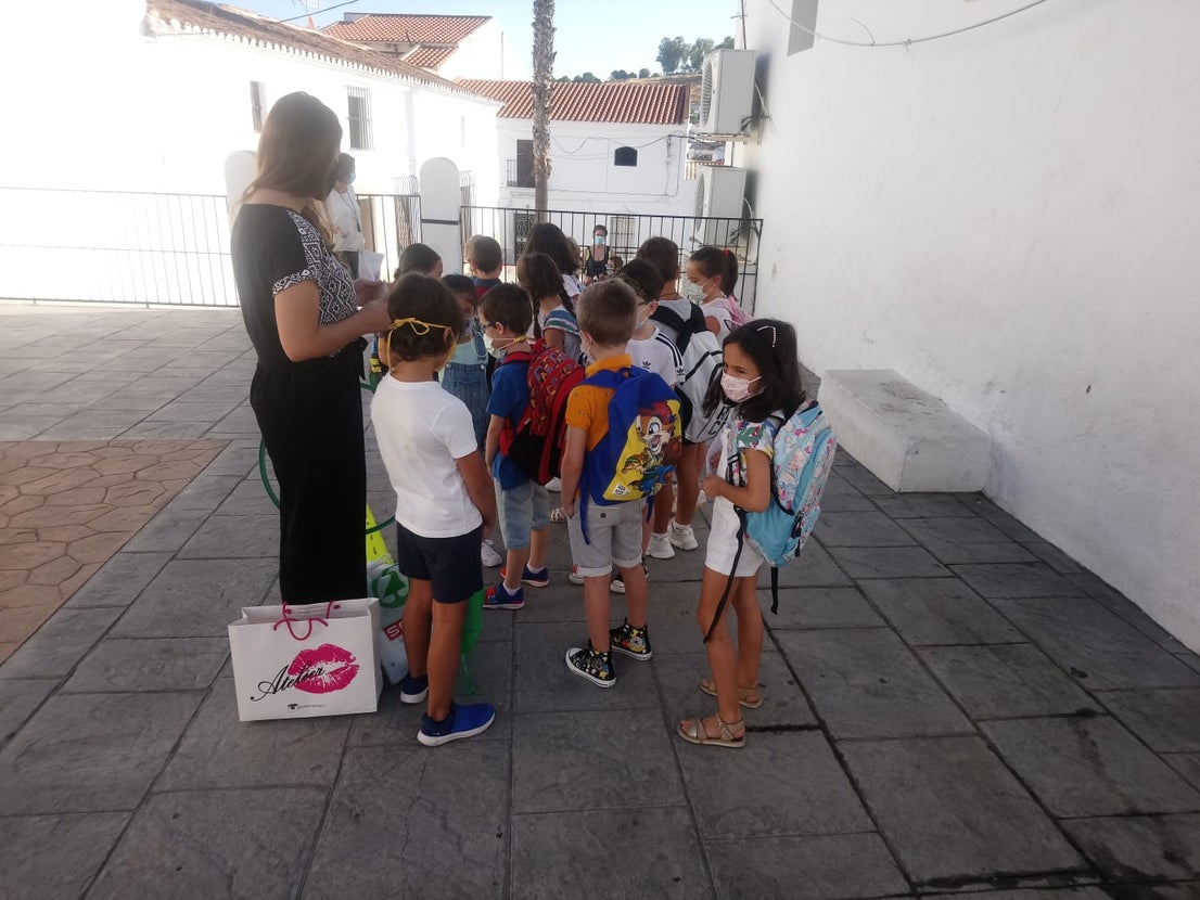 Fotos: Primer día en los centros educativos 2020