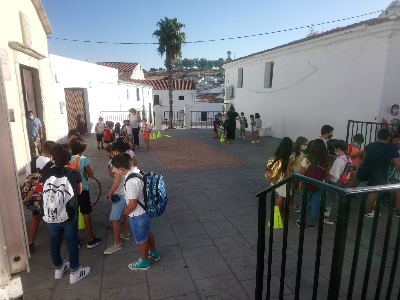 Fotos: Primer día en los centros educativos 2020