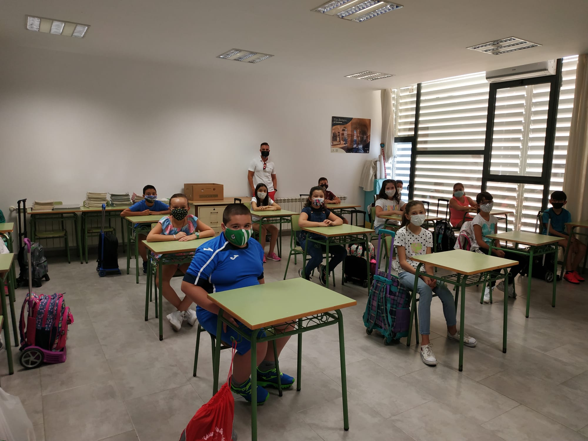 Fotos: Primer día en los centros educativos 2020