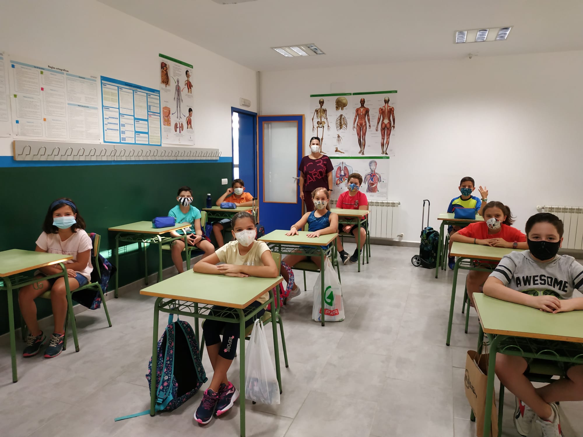 Fotos: Primer día en los centros educativos 2020