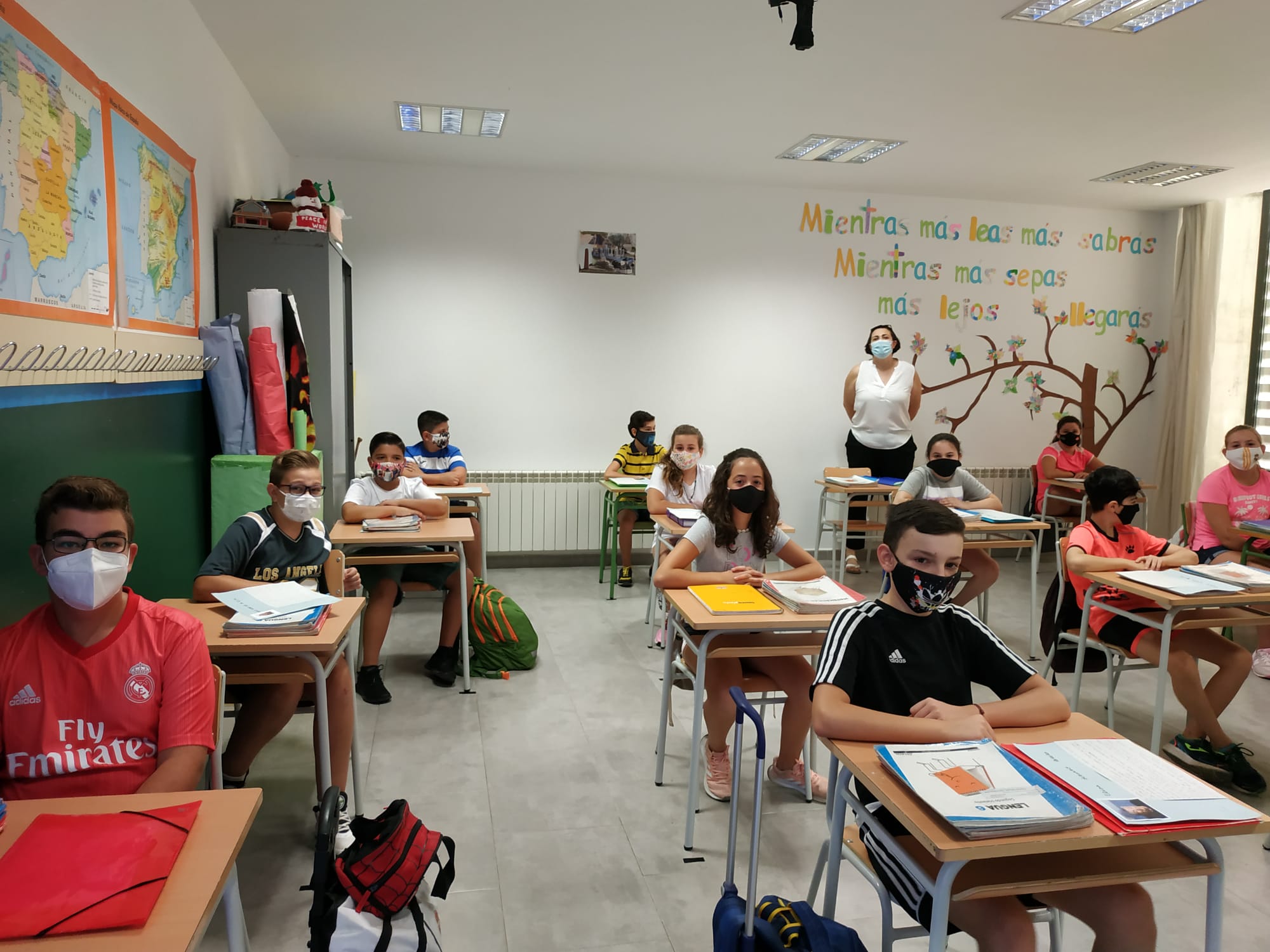 Fotos: Primer día en los centros educativos 2020