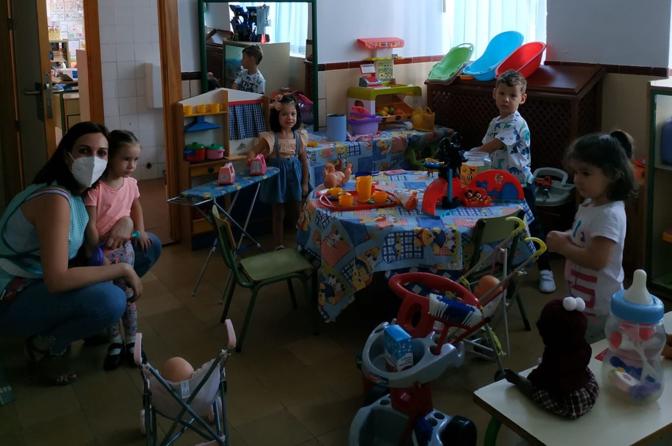 Fotos: Primer día en los centros educativos 2020