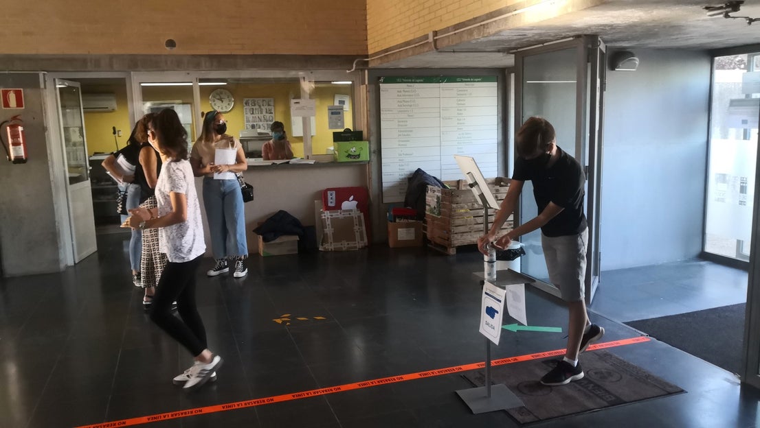 Fotos: Primer día en los centros educativos 2020