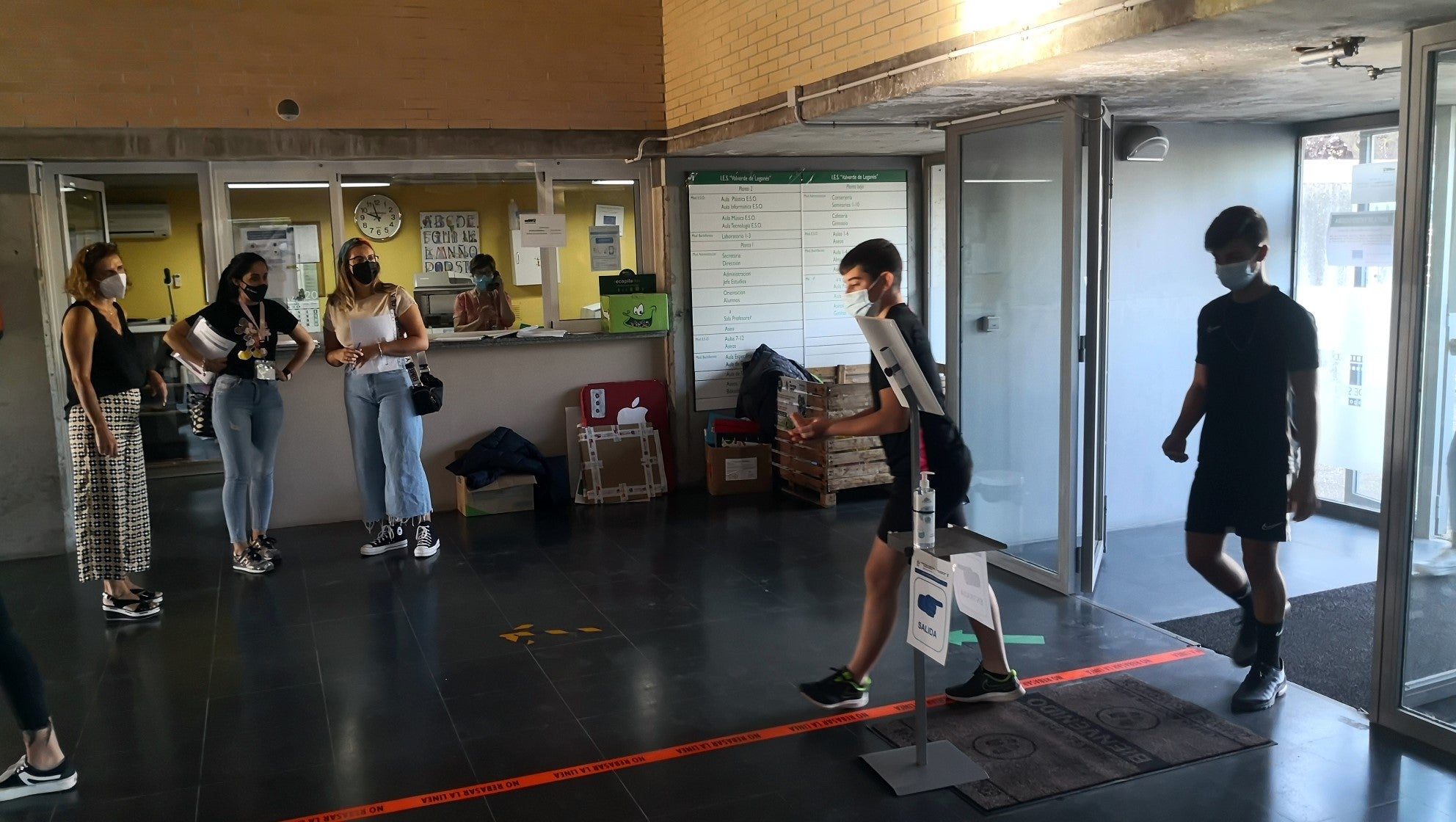Fotos: Primer día en los centros educativos 2020