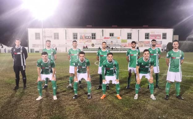Equipo titular frente al Badajoz B