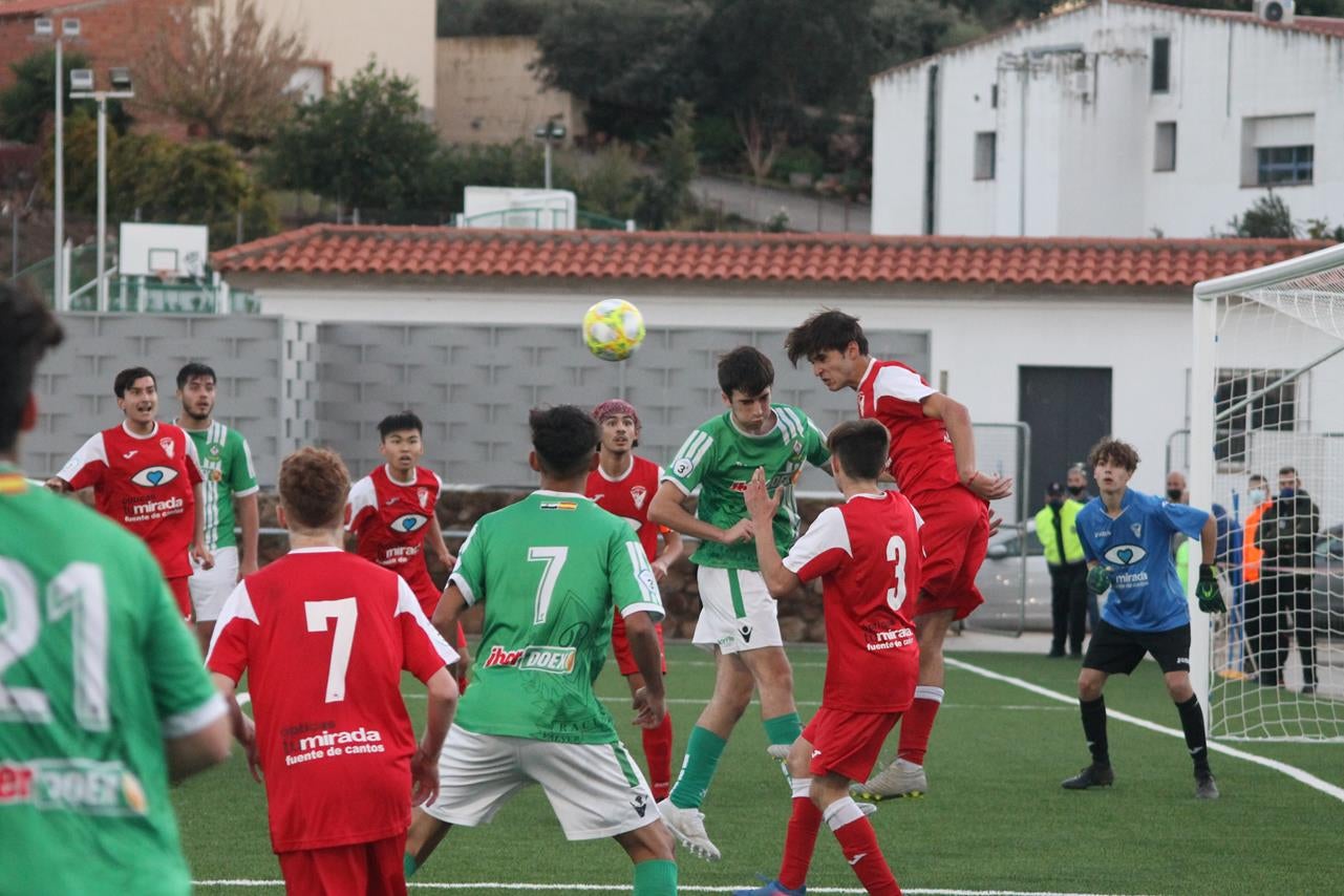 Fotos: Juveniles Racing Valverdeño – Fuente de Cantos