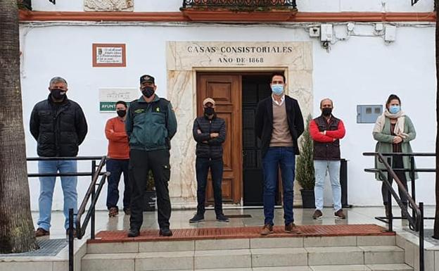 Minuto de silencio convocado por el Ayuntamiento