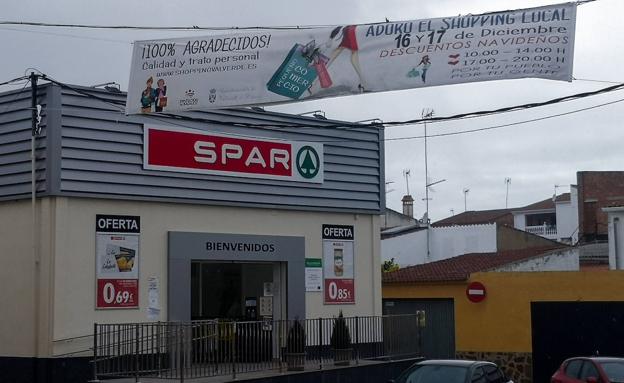 Pancarta anunciadora de la campaña