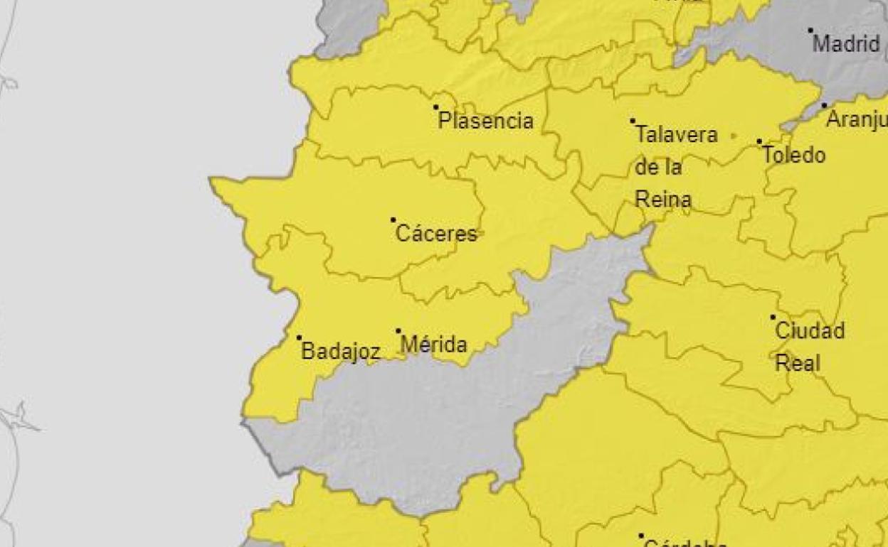 Alerta amarilla por fuertes vientos para este martes