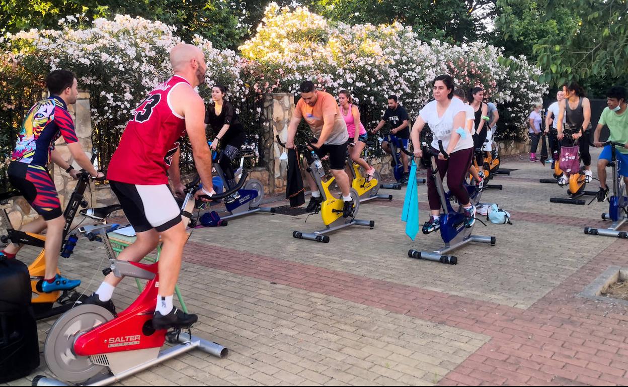 Comienza el horario de verano de las clases de spinning