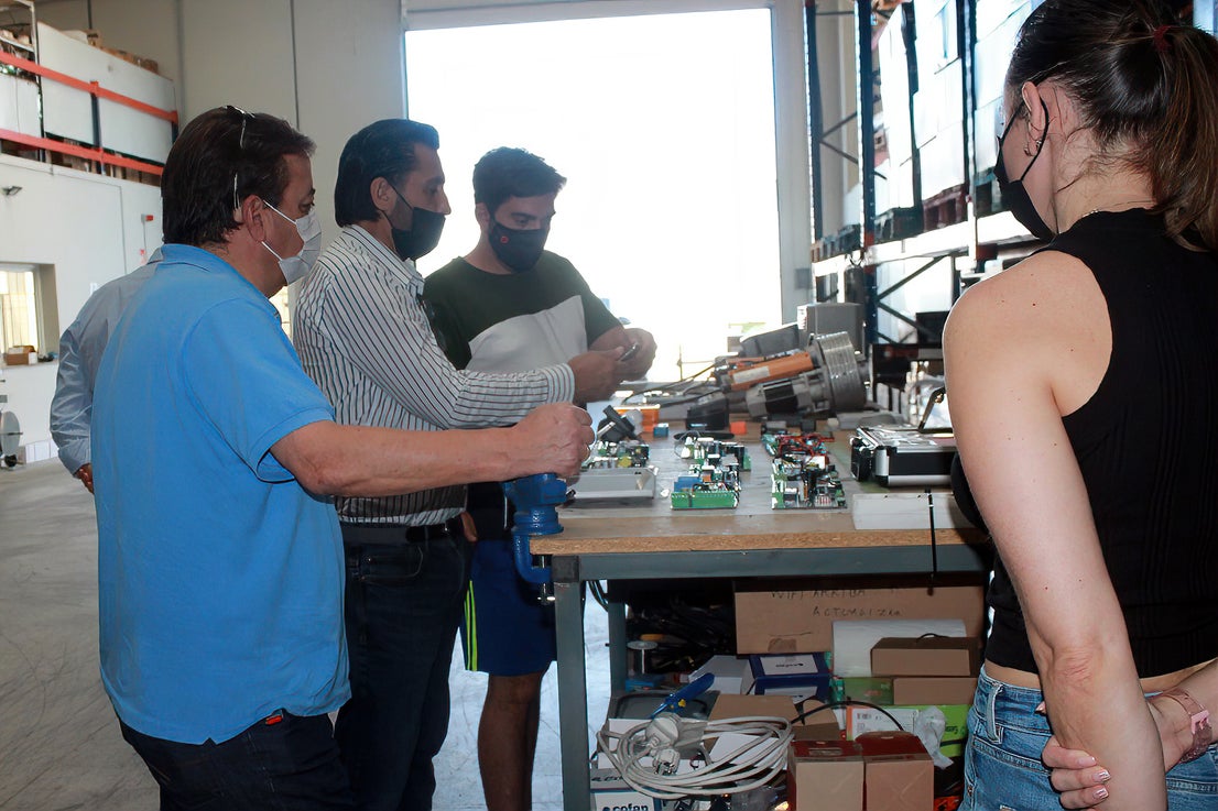 Fotos: Visita a Tradingall Daspi Italy