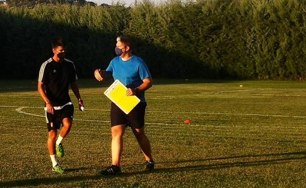 Javi Ramos y David Montero intercambian opiniones