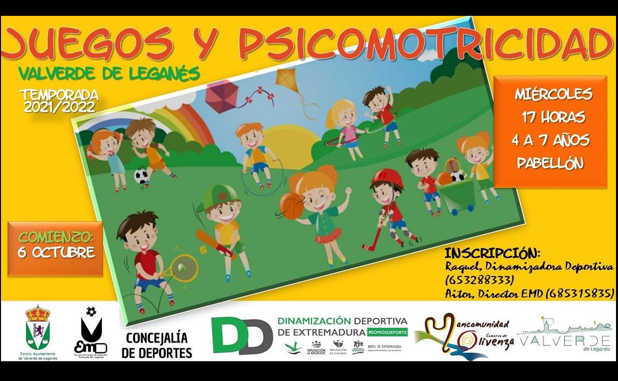 Se ponen en marcha las clases de 'Juegos y psicomotricidad'
