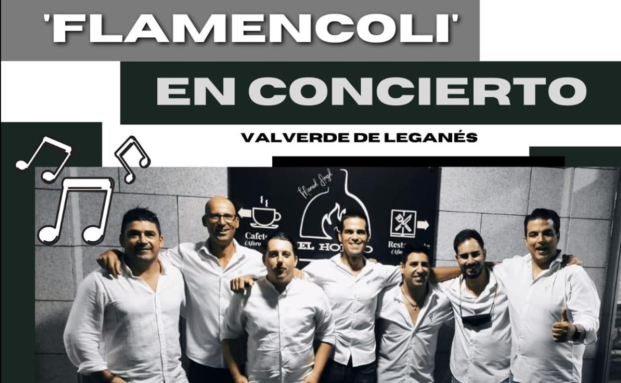 Este martes, concierto de Flamencoli en la plaza Antonio Asensio